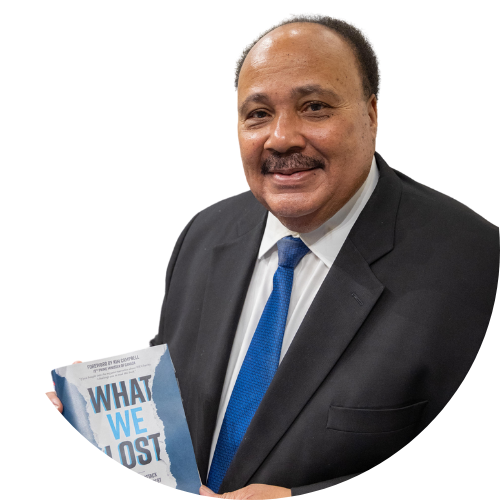 A portrait of Martin Luther King III